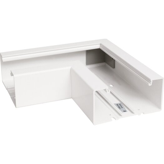 Vlakke hoek wandgoot 65 x 130 mm