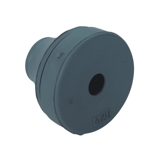 Quickseal kabeldoorvoer voor M16, donkergrijs RAL 7001 kabel-Ø 5,0-9,0 mm