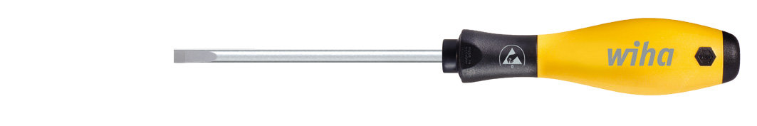 Wiha Tournevis SoftFinish® ESD Fente (27151) 4,0 m
