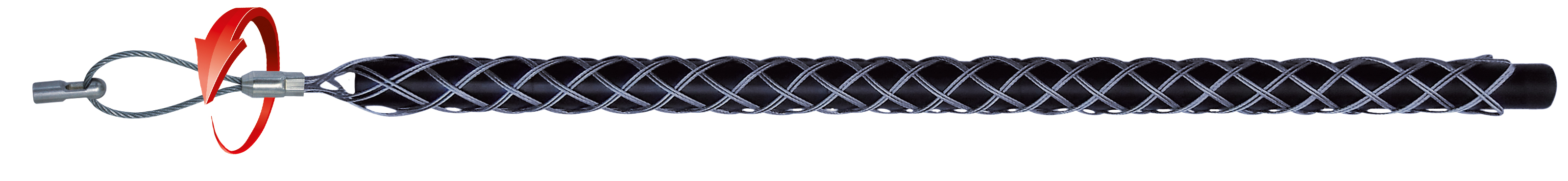 Kabelgreep met verdraaiingscompensatie Ø 9-15 mm RUNPOTEC schroefdraad RTG Ø 6 mm