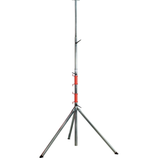 Telescoopstatief voor halogeen floodlight 1.300 - 4.000 mm