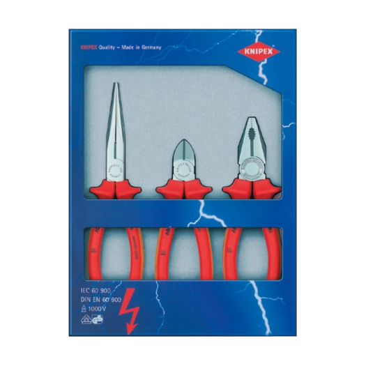 KNIPEX 3-delige tangenset