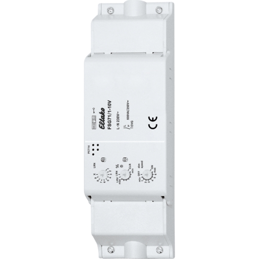 ELTAKO-actor tussenplafond 230 V universeel dimmen éénvoudig EVG 1-10 V
