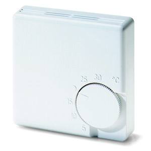 Ruimteregelaar, 5-30C, AC 230V, 1 Oe, 16 A