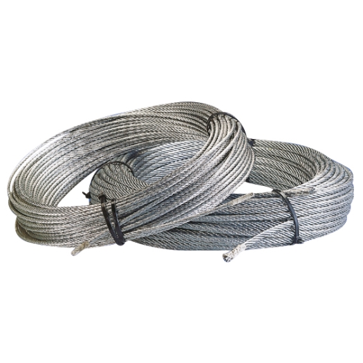 Stalen draadkabel 4 mm Ø