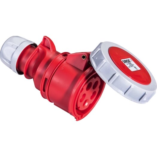 SIROX CEE-contrastekker 16 A, 5-polig, 400 V, 6 h, IP 67