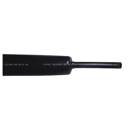 Krimpkous met lijm SRH2 - 22 - 6MM Zwart