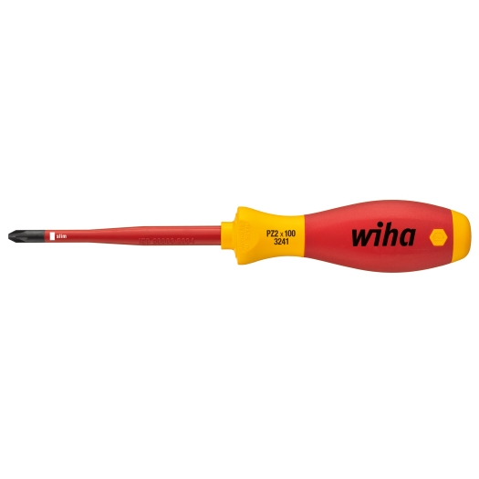WIha slim-Kruiskopschroevendraaier Pozidriv PZ 1, 80 mm c