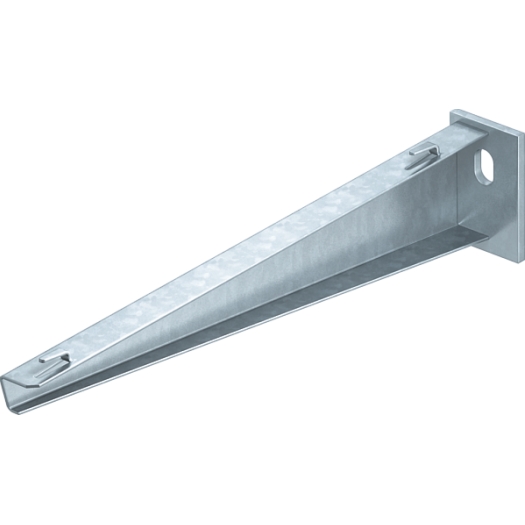 Wand- en steelsteun voor draadgoot B110mm, St, FT