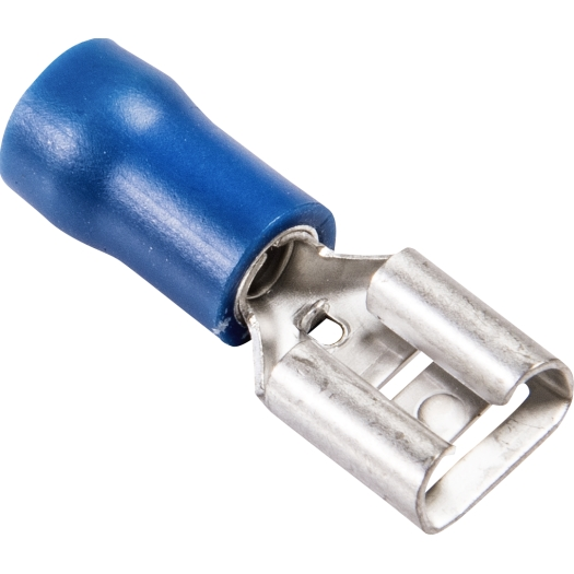 Vlaksteekhuls 6,3 x 0,8 mm 1,5 - 2,5