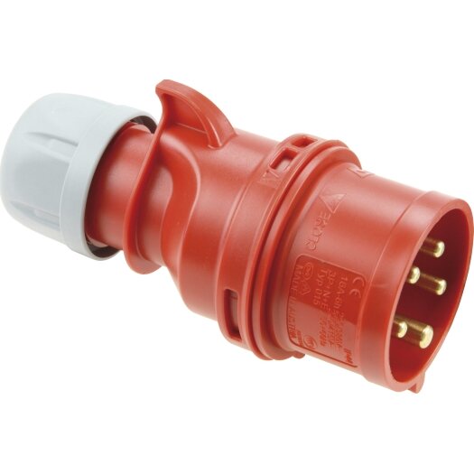 CEE stekker 16A, 5P, 400 V, 6 h, IP 44 (5-polig) SIROX