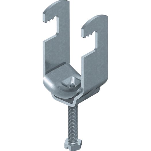 U-klem met metalen drukgoot 16-22mm, St, FT
