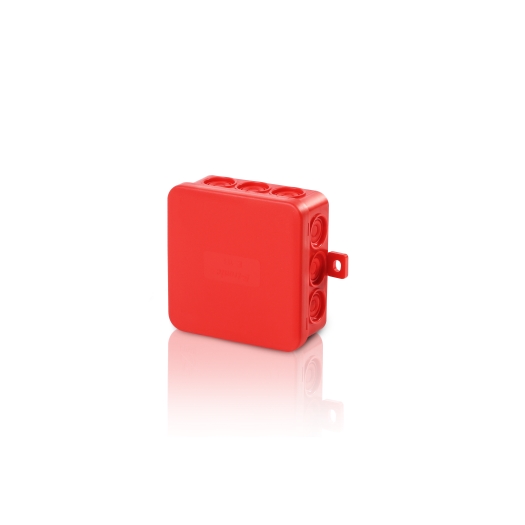 Kabeldoos IP 54 85 x 85 x 40 mm (L x B x H) 85 x 85 x 40 mm rood