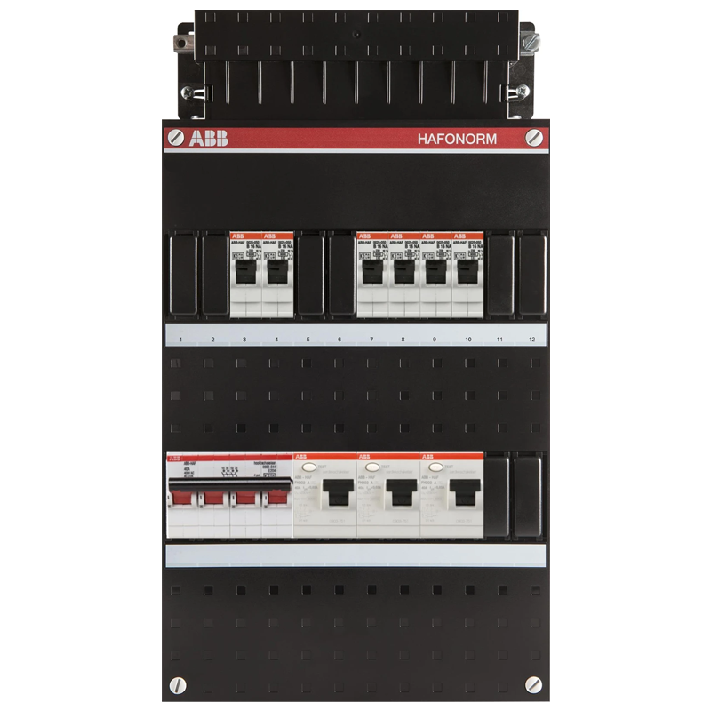 ABB groepenkast Hafonorm 3 fasen 6 groeps  - HAD323232-222+H44