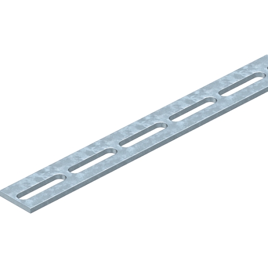 Gleufband in staven, 3000mm 20x3x3000mm, St, FT