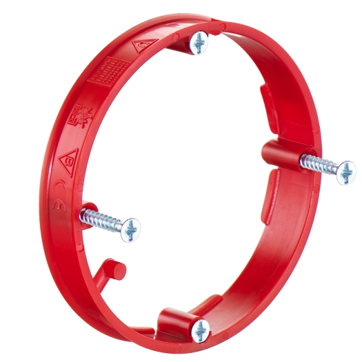 Verzonken gipscompensatieringen, h=12 mm, schroefafstand 67 mm met eenheidsschroeven