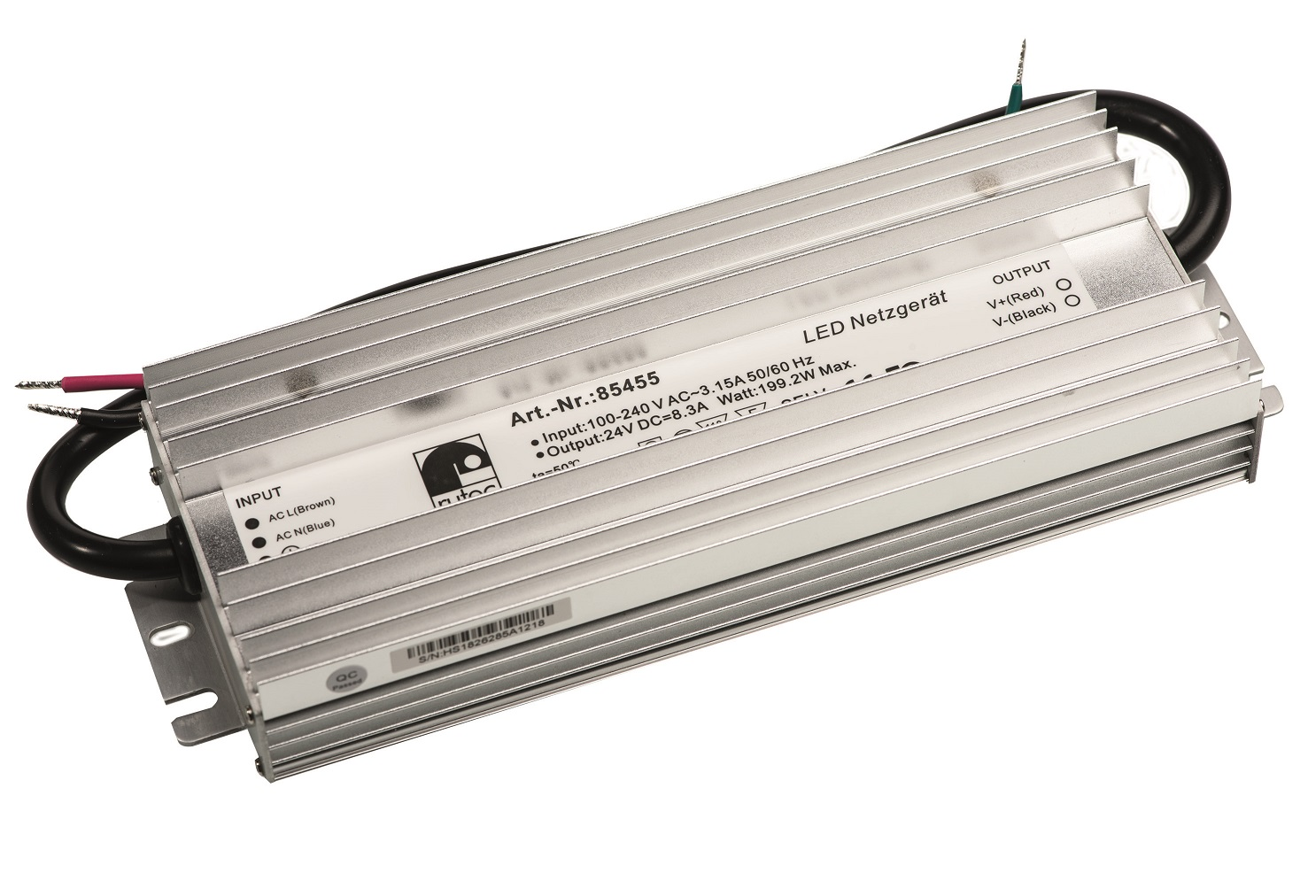 LED-driver, voor 12 V/ 24 V 24 V DC 200 W