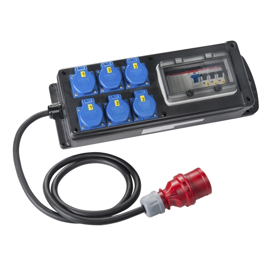 Volrubber verdeelbox "GOTHA" Volrubber verdeelbox "GOTHA"