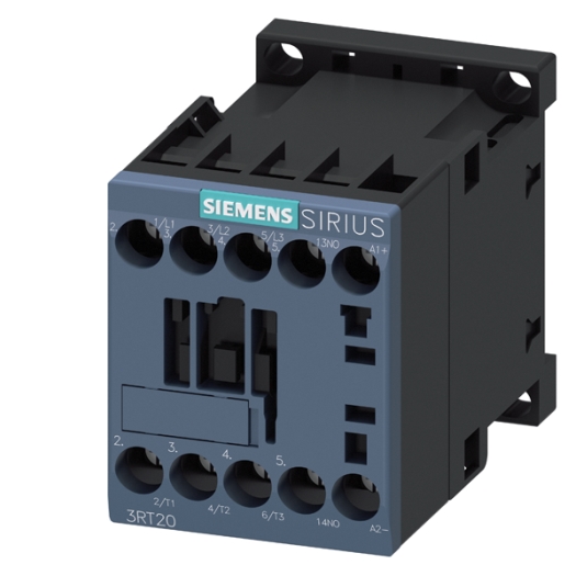Schakelaar AC-3, 5,5kW/400V, 1S, DC24V 3pol. S00