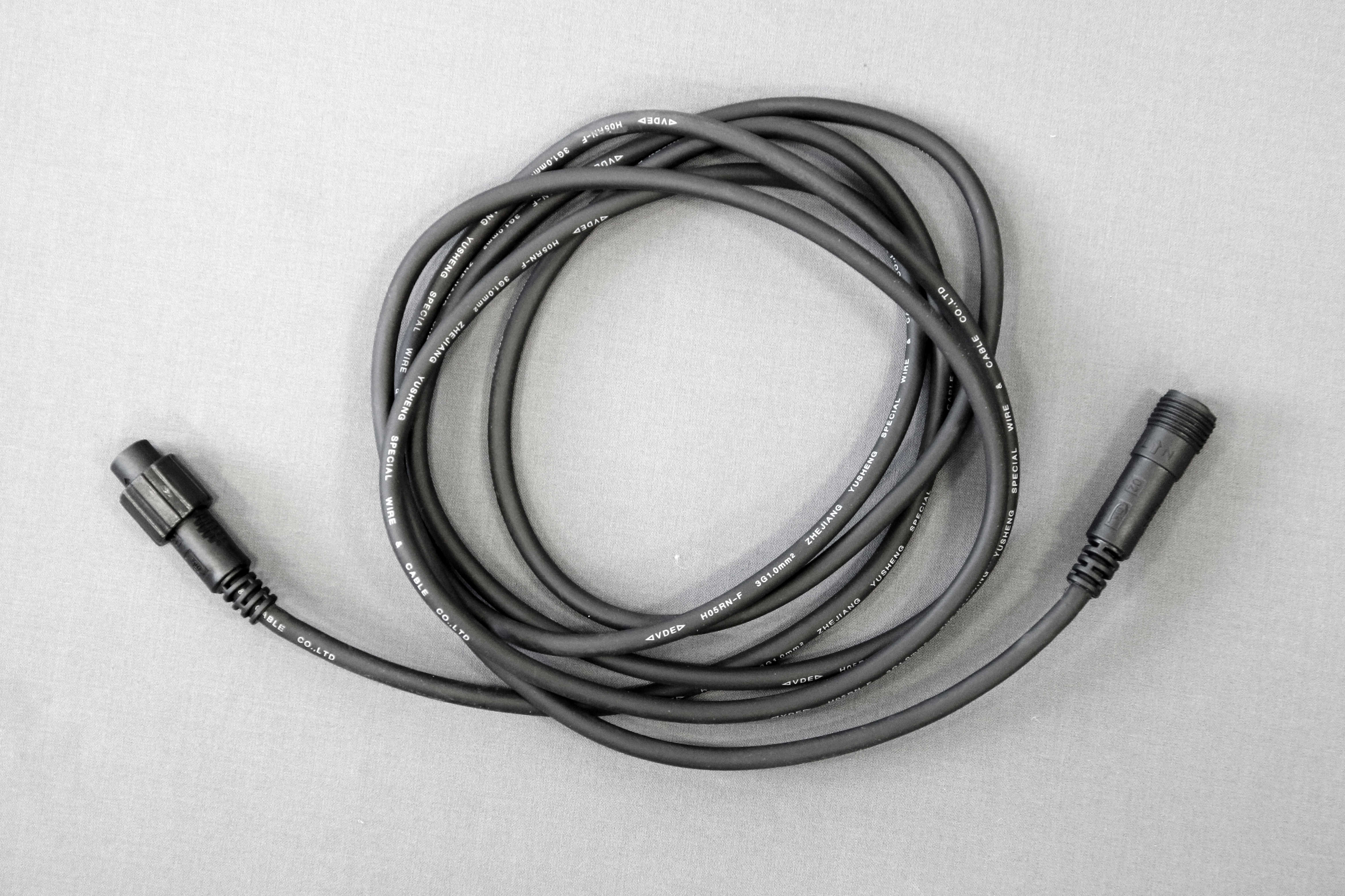QUICK FIX 3+ Verlengkabel 1m, zwart