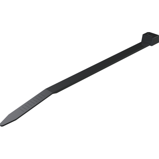 Kabelbinder UV-bestendig 4,8x200mm, PA, zwart