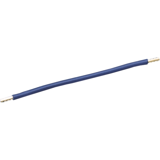 Bedradingsbrug beide zijden met 11 mm adereindhuls 6 mm² blauw 560 mm