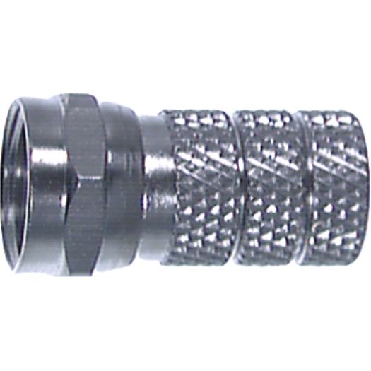 F-connector met schroefaansluiting CFS 0, voor kabel-Ø 7,0 mm