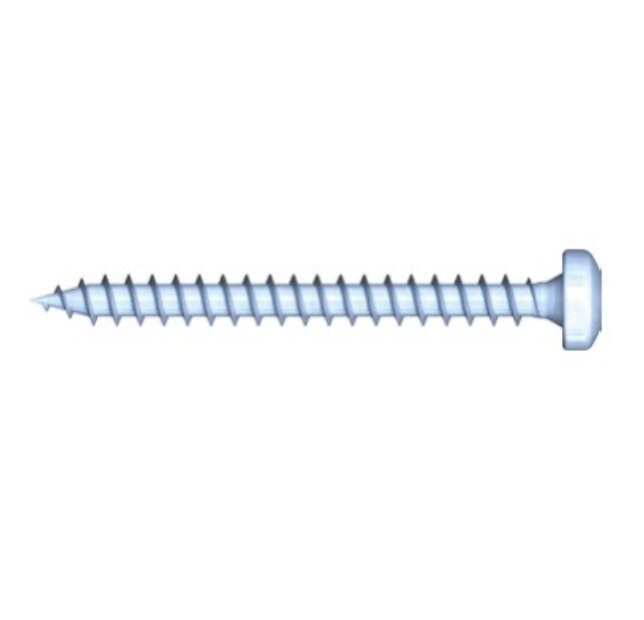 Pan-Head halfronde kruiskop (Pozidriv) 4,0 x 40 mm