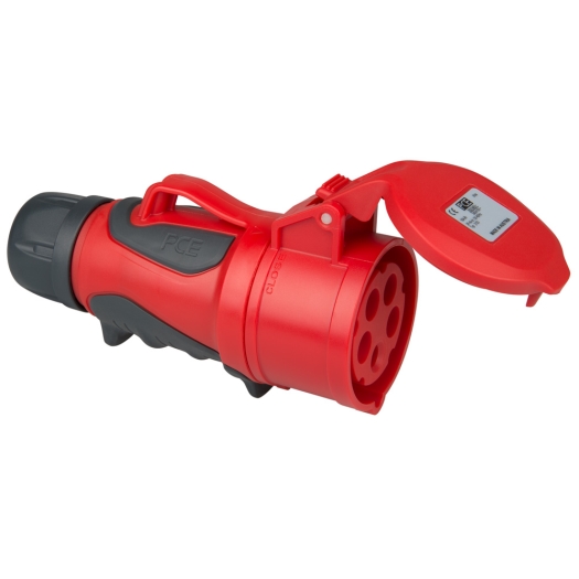 PCE CEE contrastekker GRIP IP 54, 5-polig, 400 V, 6 h 16 A met schroefklemmen
