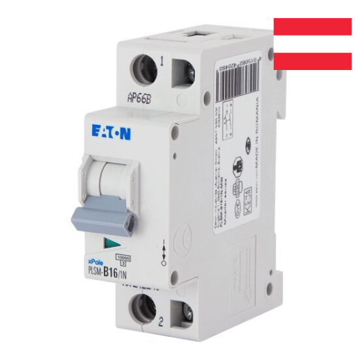 EATON Installatieautomaat B16 1-polig + N 10 kA
