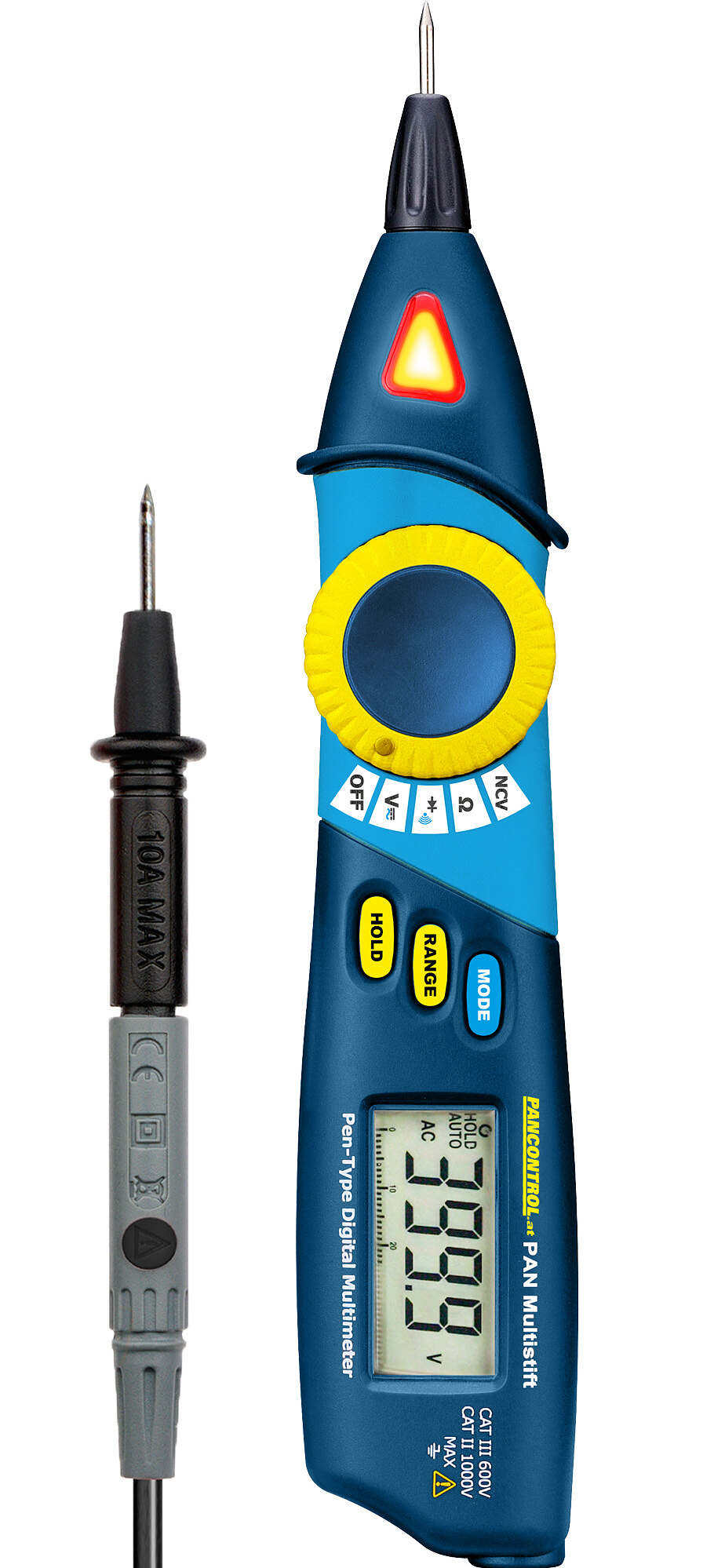 Stiftmultimeter met contactloze spanningstester