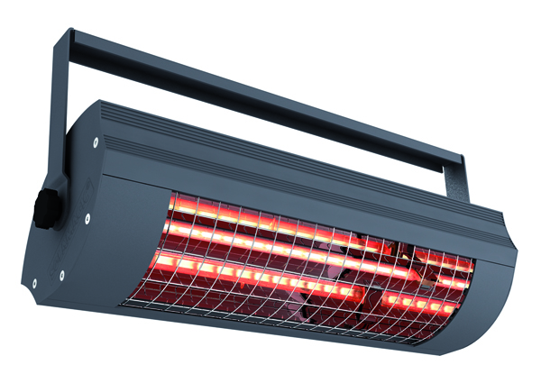 SOLAMAGIC infraroodstraler, 2 kW, nano-antraciet