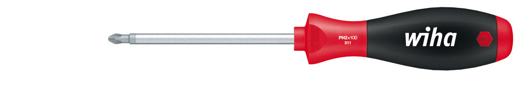 Wiha Tournevis SoftFinish® Phillips avec lame rond