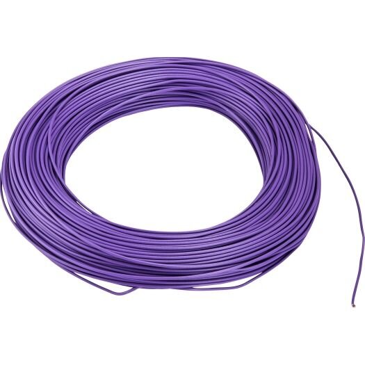 VD installatiedraad H07V-U Eca 1,5 mm² paars