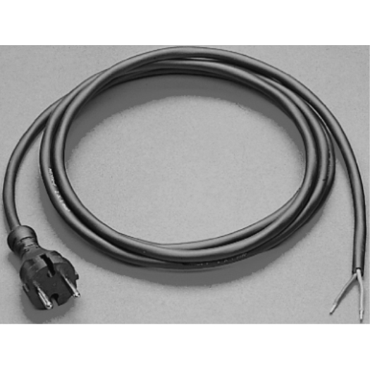 Aansluitsnoer H05RN-F 3 G 1,0 mm² met centrale stekker 5 meter