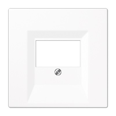 Jung LS range afdekking voor usb, tae alpinwit