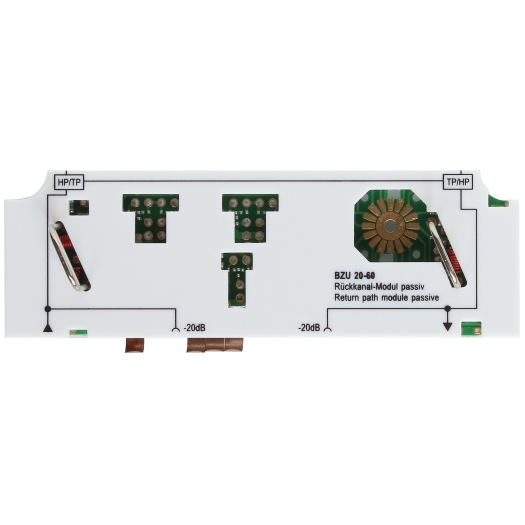 BK-huisaansluiting-versterker premium-line pas. Rückwegmodul f. BVS 20-XX