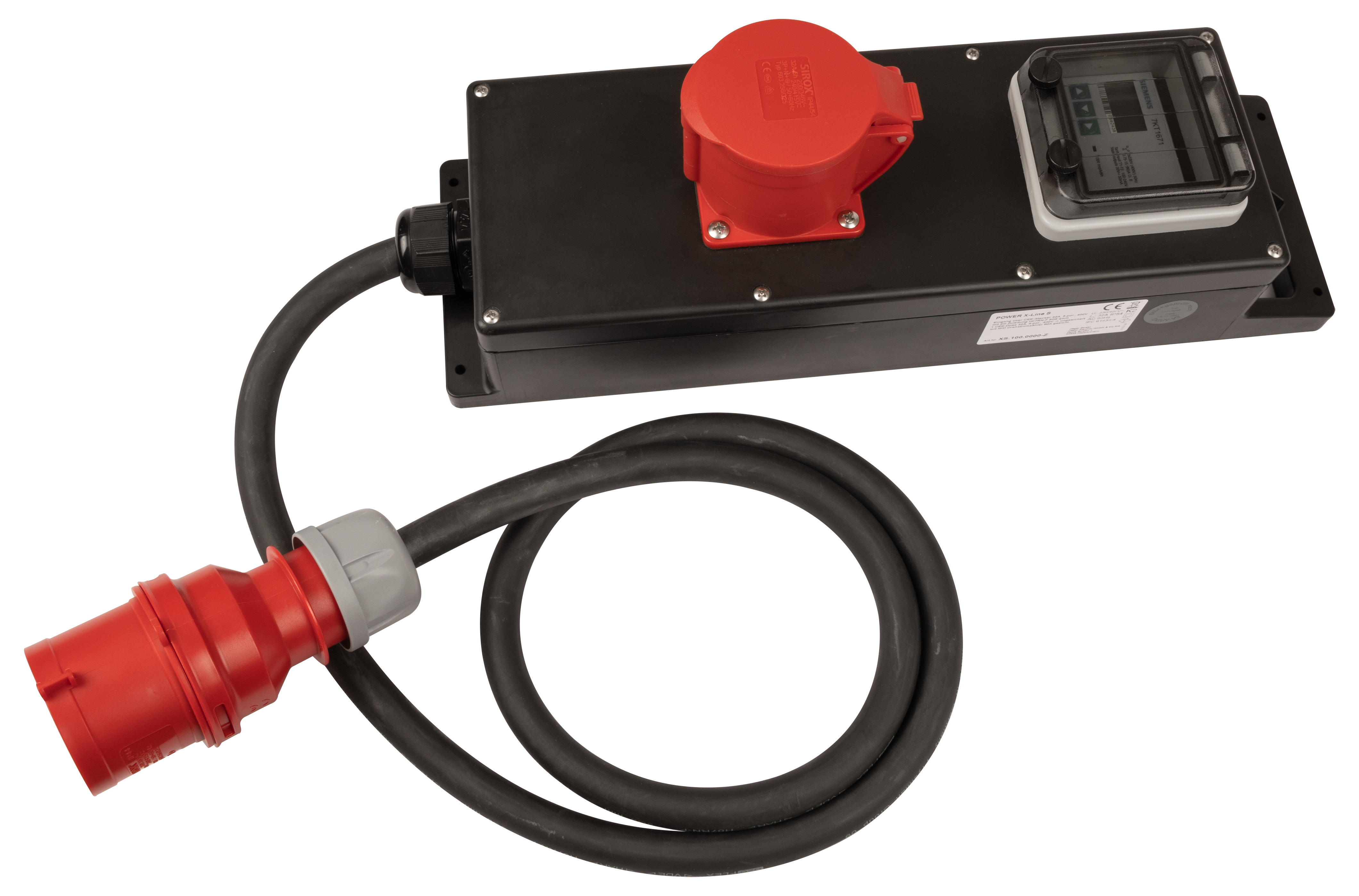 POWER X-Line S Perm. CEE-stekker 32 A, 400 V, 5p MID driefasenmeter gekalibreerd