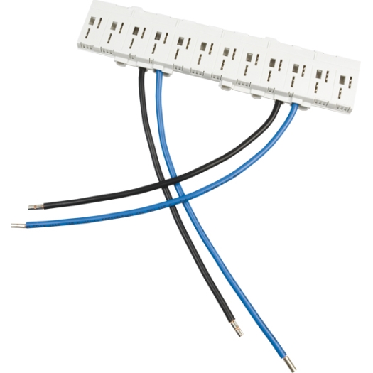 ABB Busboard 1-fase, 2 aardlekschakelaars 2-Polig