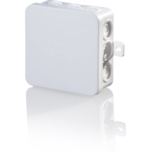 Kabeldoos IP 54 85 x 85 x 40 mm wit