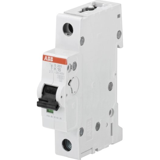 ABB Installatieautomaat 1-polig en 1-polig + N "S201" 1-polig C, 13 A 10 kA