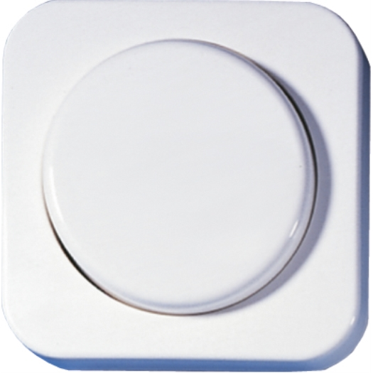 OPUS 1 afdekking voor draaidimmer en potentiometer alpinewit
