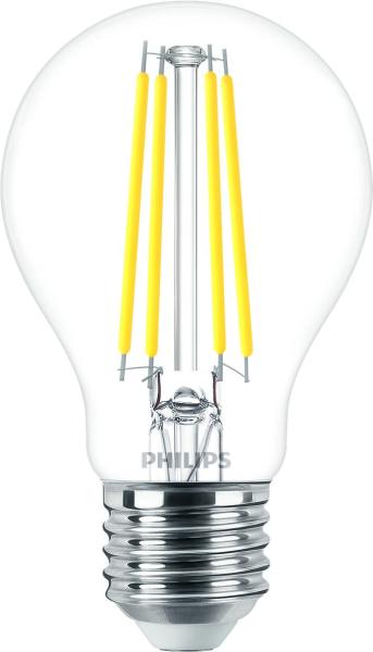 PHILIPS MASTER A60, LED gloeilamp met hoog voltage, E27, 5,9 W, 806 lm, dimbaar