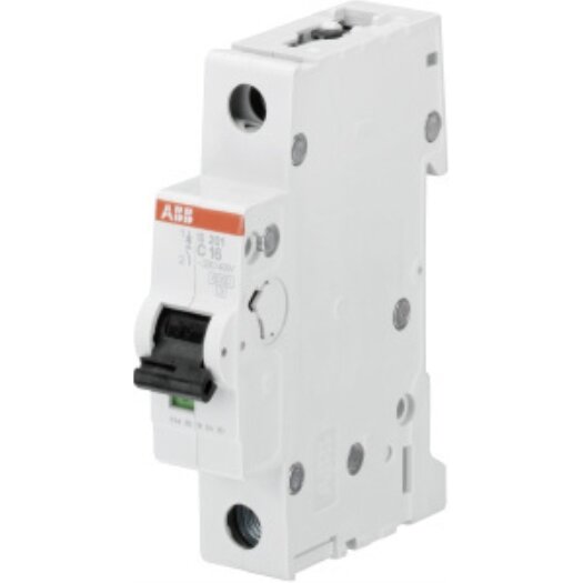ABB Installatieautomaat 1-polig en 1-polig + N "S201" 1-polig C, 6 A 6 kA