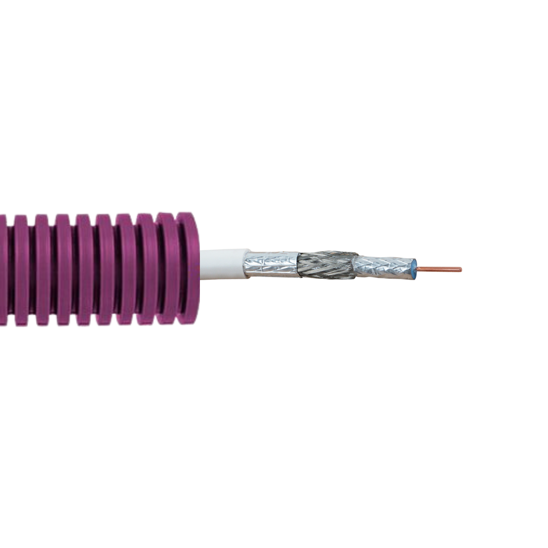 Flexbuis 16mm 1xCoax 100m, Coax TV