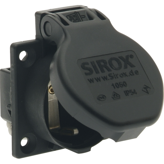 Machinecontactdozen IP 54 voor mobiele toepassingen zwart Machinecontactdozen IP 54 voor mobiele toepassingen zwart