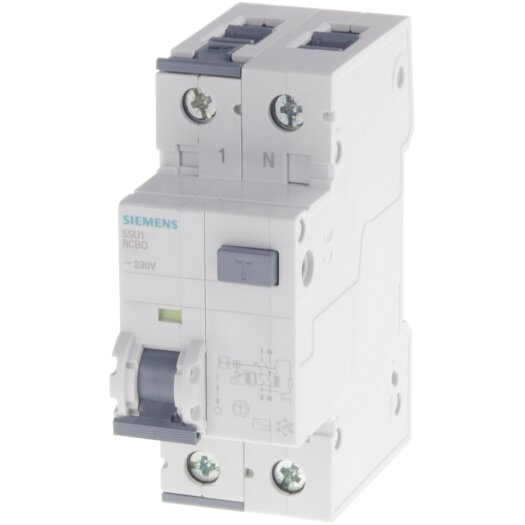 Siemens Aardlekautomaat 1P+N type F, C16, 30mA "PSE/SSF"