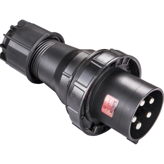 SIROX CEE-stekker 125A, 5P, 400 V, 6 h, IP 67 (5-polig)