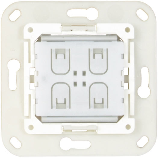 OPUS® 55 Wandzendermodule voor Apple Home Kit met seriewip polarwit
