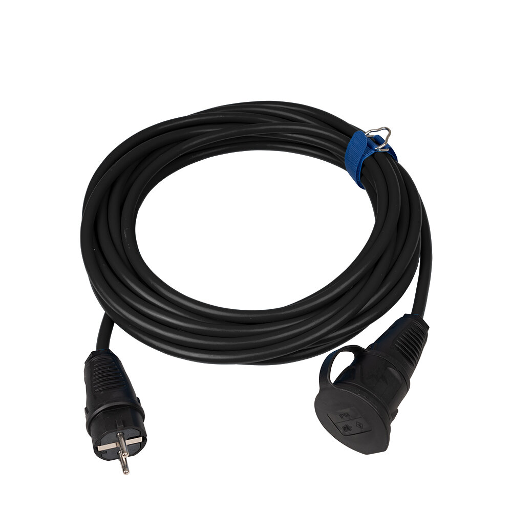 SIROX® zware rubberkabel H07RN-F 3G1,5 mm² 20 m zwart